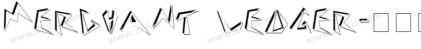 merchant ledger字体转换